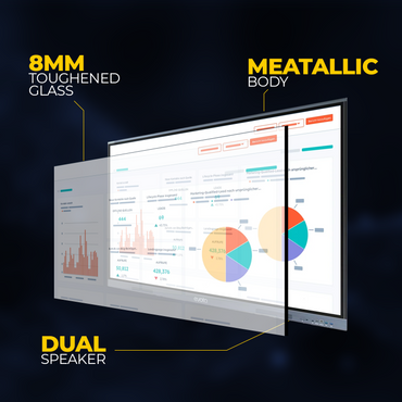 Evota Interactive Flat Panel | Digital Board for Teachers | Best Digital Board for Digital Classroom