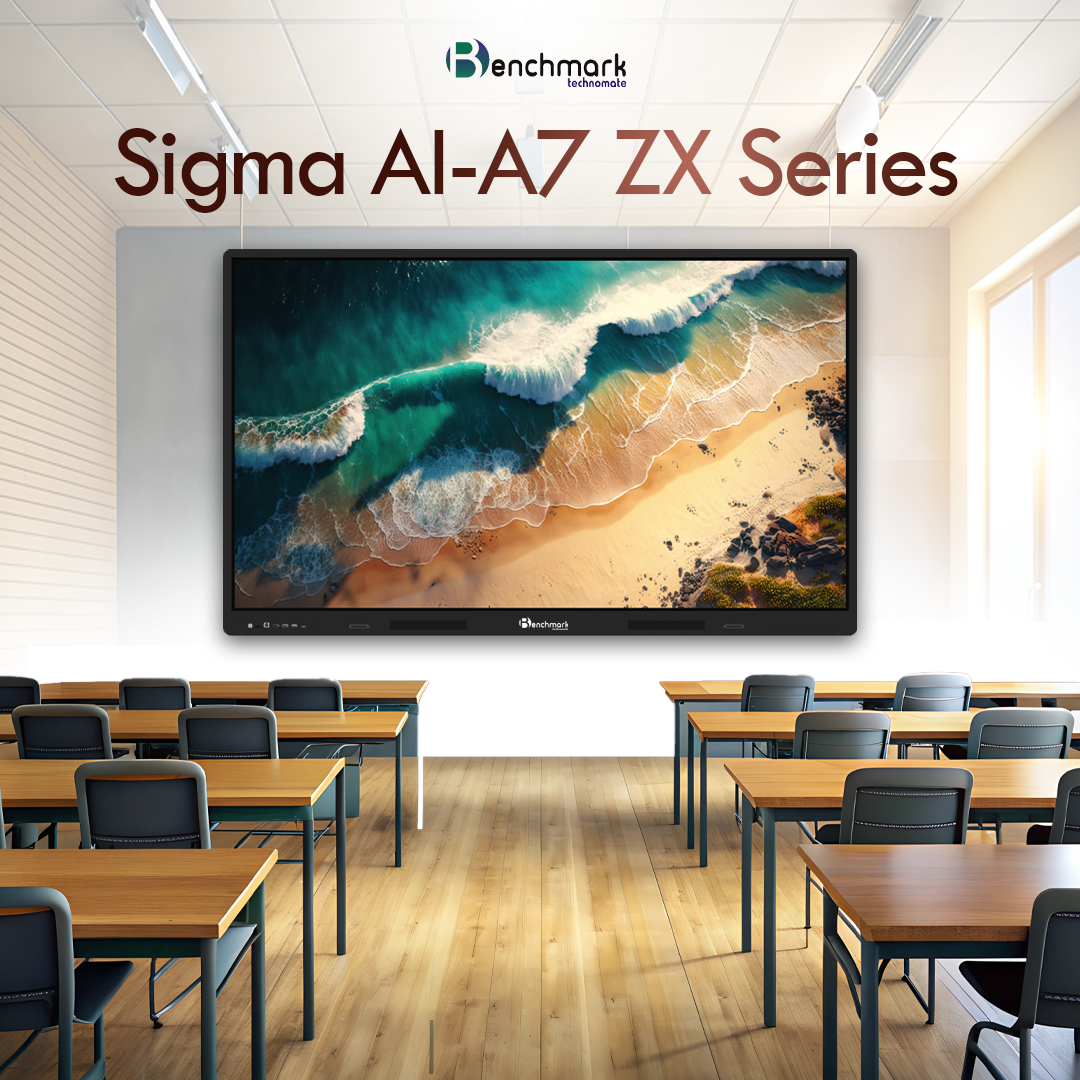 Benchmark Sigma AI ZX Series | Digital Board for Teachers | AI