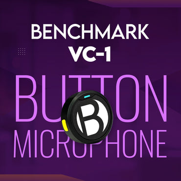 Benchmark VC-1 Button Wireless Microphone | Microphone for creators