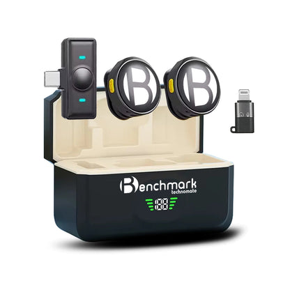 Benchmark VOX Air Go-II Premium Dual Wireless Microphone | Wireless Mic for Teachers