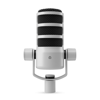 Rode Podmic Dynamic Unidirectional Podcasting Microphone (White)